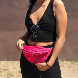 Neon Pink Fanny Pack